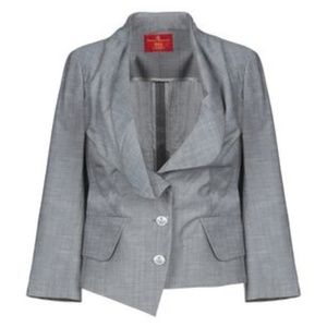 [SOLD] Asymmetrical Wool blazer